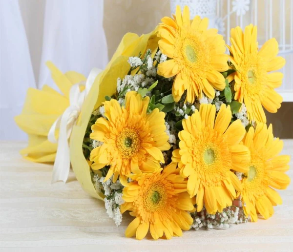 Yellow Gerberas