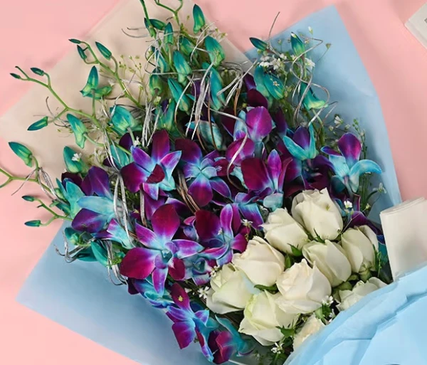 Enchanted Blooms Of Pure Elegance