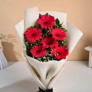 Rustic Love In Gerberas