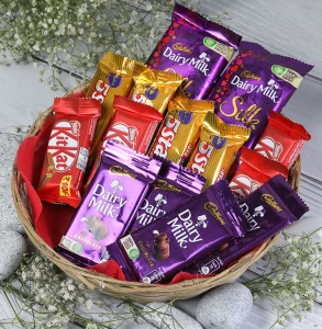 Chocolate Basket For Spouse