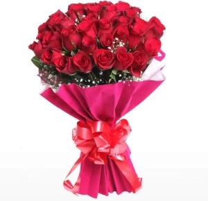 40 Red Roses Bouquet