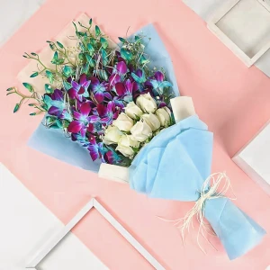 Enchanted Blooms Of Pure Elegance